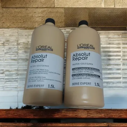 Kit Shampoo e Condicionador Profissional Lorell Paris