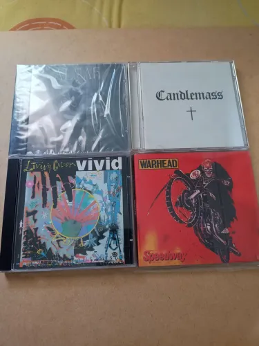 Kit 4 cds novos de rock 