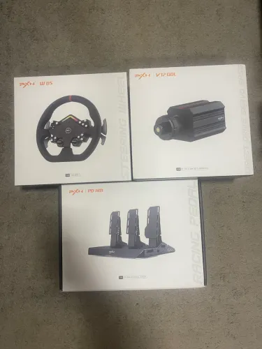 Volante simulador PXN V12 Lite + Aro GT