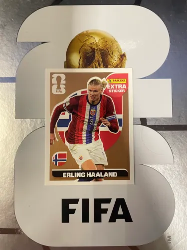 Figurinha Extra Legend - Erling Haaland - Bronze 2026