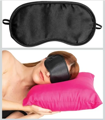 Máscara para dormir preta