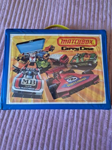 Maleta porta carrinhos MatchBox 1976