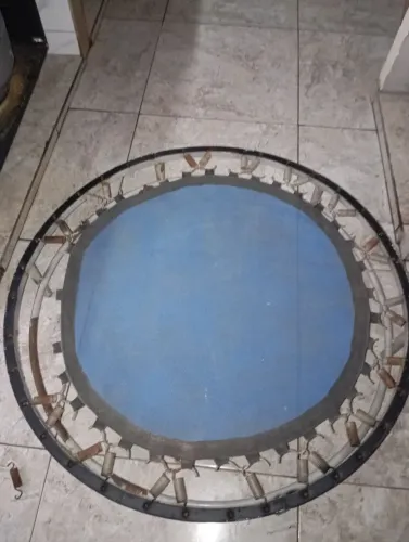 Cama elástico quebrada 