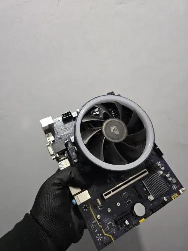 Kit Processador RYZEN 5 5500 + A520M MANCER + COOLER