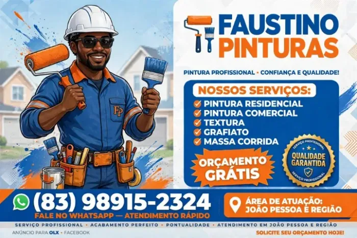 Está precisando de pintor! Fale conosco *4