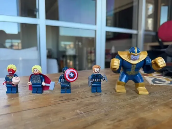 Legos Marvel Minifigures ORIGINAIS, Vingadores - NÃO VENDO SEPARADO