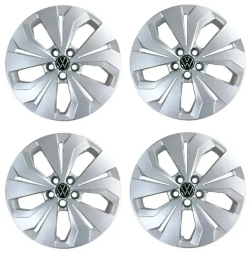 Jogo 4 Calotas Novas Aro 16 Originais Volkswagen T-Cross_Aceito Cartão*