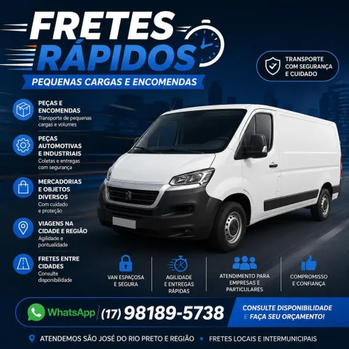 Fretes Rapidos - Van
