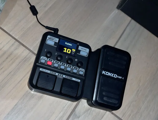 Pedaleira multi efeitos Kokko Kmf1