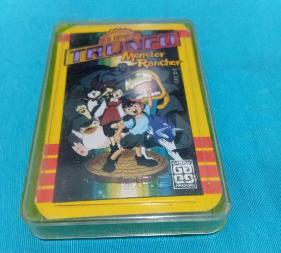 Super Trunfo Monster Rancher Completo! Conservado! + Um Super Trunfo aleatório de Brinde!