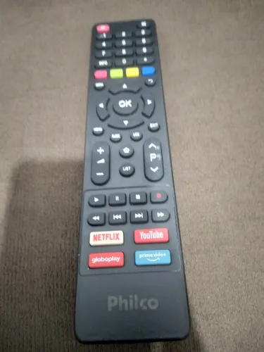 Controle SMART Philco original funcionando perfeitamente porém não tem a tampinha pilha 