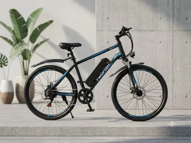 Bicicleta Elétrica TwoFish TF1 - Nova | Bateria 540Wh | Câmbio Shimano 7 Marchas