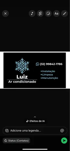 Instalação de ar condicionado, limpeza e manutenção 