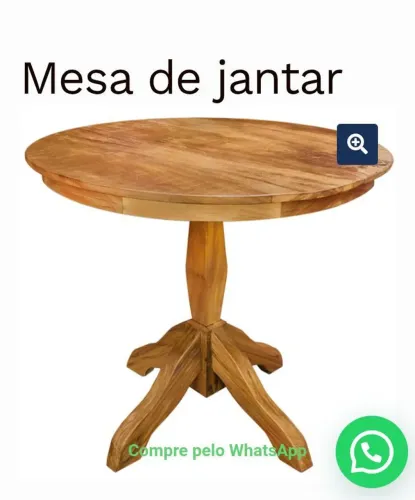 Mesa com 4 cadeiras depósito Santa Fé peroba usada em ótimas condições