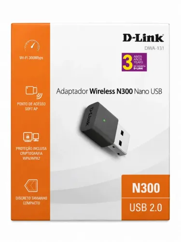 Adaptador Wireless D-Link N300