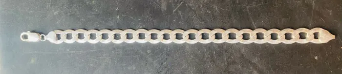 Pulseiras Prata 925 1x1 8MM ?GROSSA?