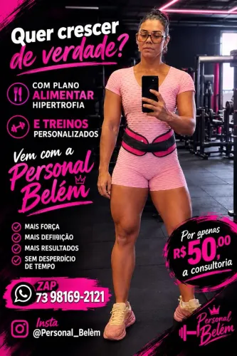 O verão chegando uma oportunidade de ter uma profissional ao seu lado
