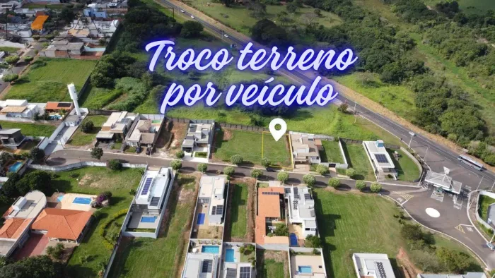 Troco terreno no Solar Primavera por veículo de qualquer valor. Melhor lote do condomínio