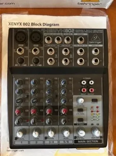 Mesa Behringer Xenyx 802