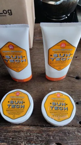 Protetor SOLAR SUNTECH FPS 30 tubo grande 180 gramas 