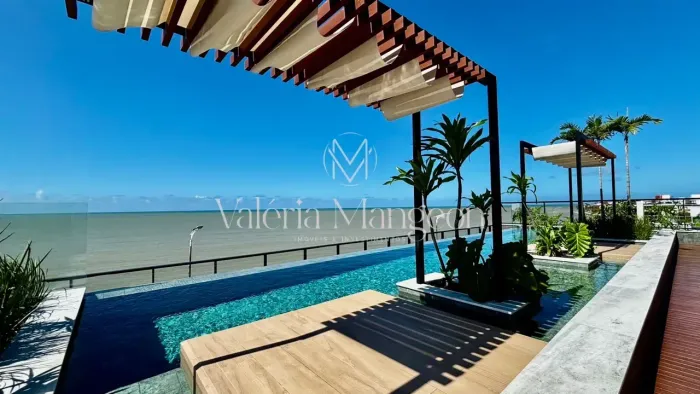 Flat Beira-Mar no Bessa | Vista para o Mar | Rooftop | R$ 485 Mil