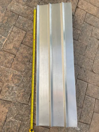 Prateleira de inox com Divisorias 30cmx1m