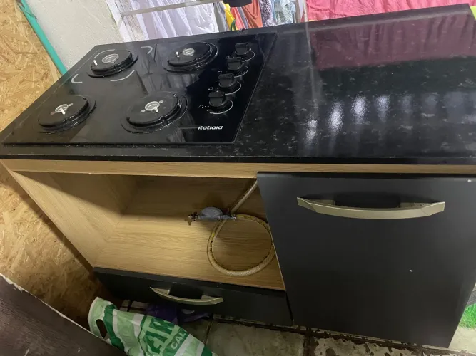 Balcão com Cooktop
