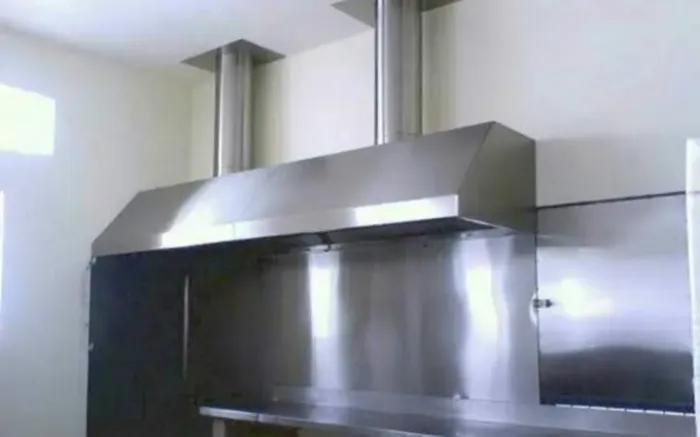 Coifa industrial inox