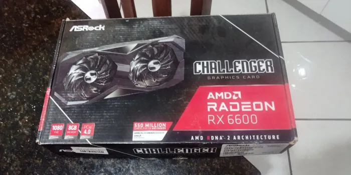Placa de vídeo RX6600