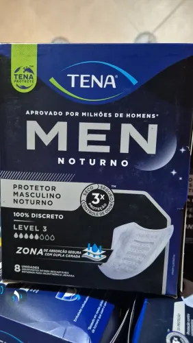 Absorvente Protetor Masculino Noturno - 15 caixas