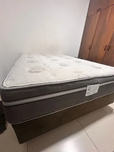 Cama Box + Colchão Molas ensacadas 138x188