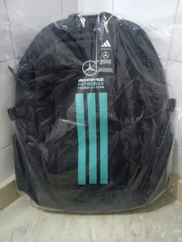 Mochila Adidas Mercedes Amg Petronas F1 3 Stripes Importada Original 