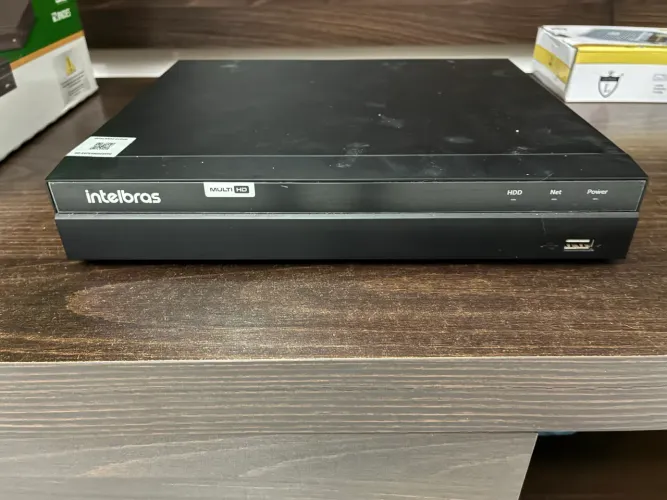 Dvr intelbras 4 canais + 1 ip mhdx 1204