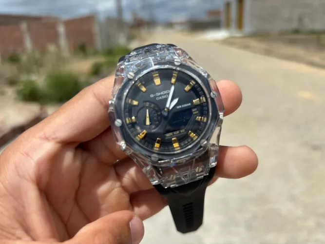 Relógio G-SHOCK TRANSPARENTE!! Aprova de Água!! PROMOÇÃO!!