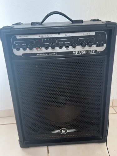 Caixa de Som Amplificada Frahm MF USB 12V