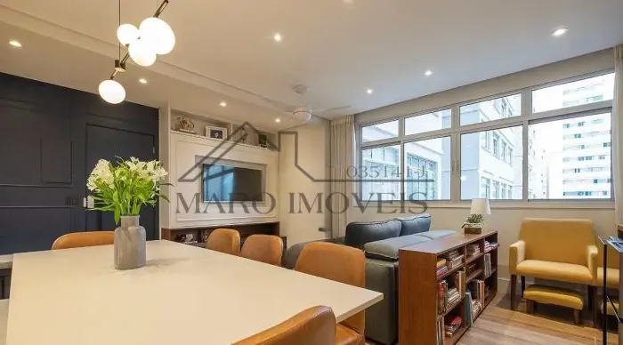 Apartamento 110m² para aluguel com 3 quartos na Bela Vista.