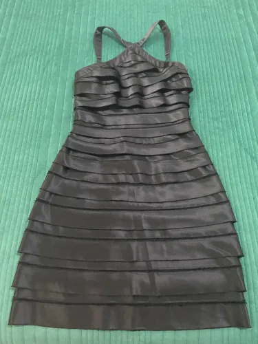 Vestido festa preta P nova importado EUA