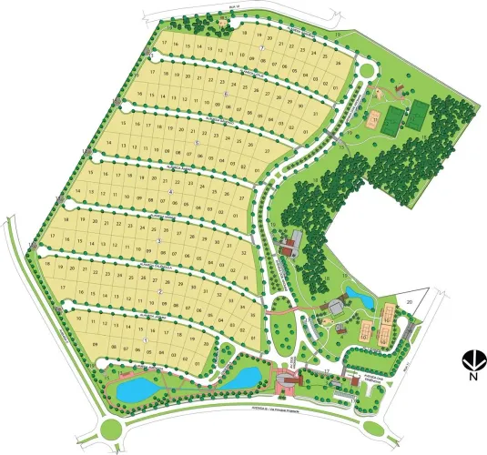 Terreno condomínio supremo italia 720mts