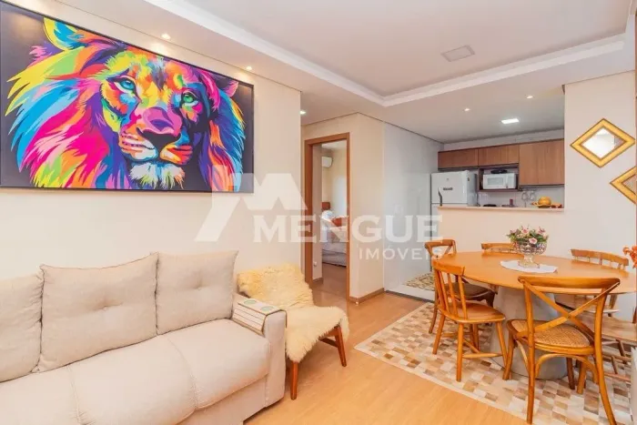 Apartamento de 2 dormitórios e 1 vaga no bairro Morro Santana!