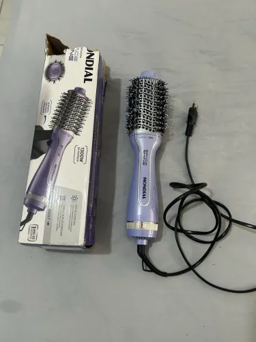 Escova secadora Mondial Easy Shine da linha Black Rose, Bivolt.