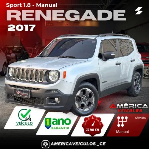 Jeep Renegade Sport 1.8 4X2 Flex 16V Mec. 2017