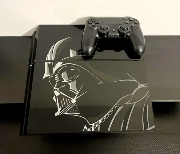 RARIDADE!! Playstation 4 EDIÇÃO STAR WARS !! (Aceito Cartão)