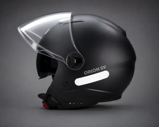 Capacete Norisk Orion SV Preto Fosco Tam 60 Apenas 1 Mês e Meio de Uso