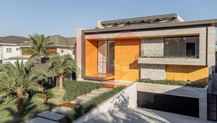 Linda casa no condomínio Malibu 5 suites