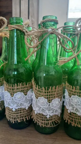 Garrafa para decoração 