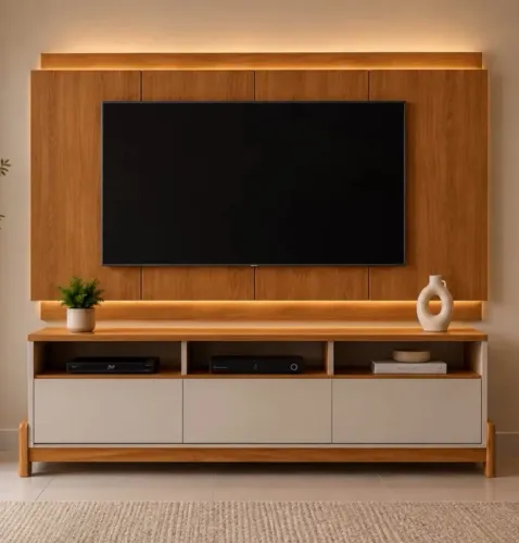 Rack e painel novo na caixa
