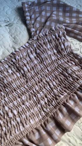 Cropped Xadrez C&A