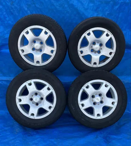 Jogo De Rodas Aro 15 Ford Ecosport Xlt 2005 A 2008 Preto