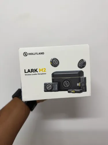 Hollyland Lark M2 Combo - Microfone de lapela sem fio