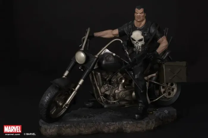 Estátua Justiceiro the Punisher xm studios 1/4 sem caixa